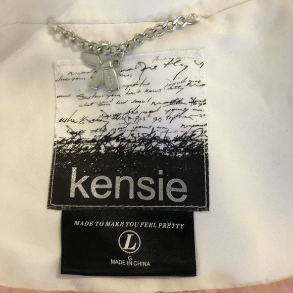 KENSIE White ruffle coat Washable! - Picture 7 of 10